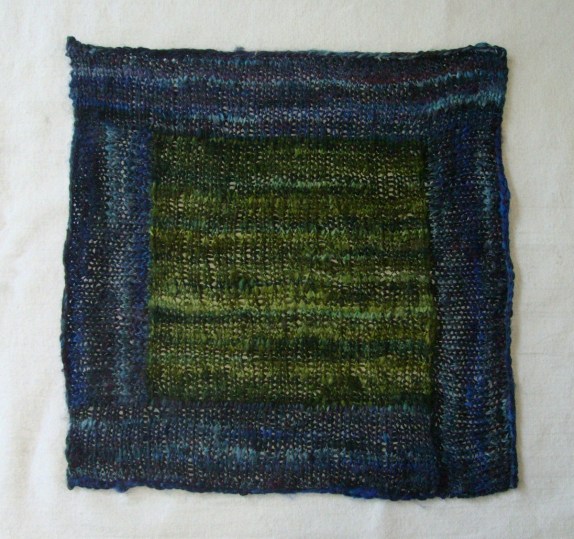 green & blue picture window finished