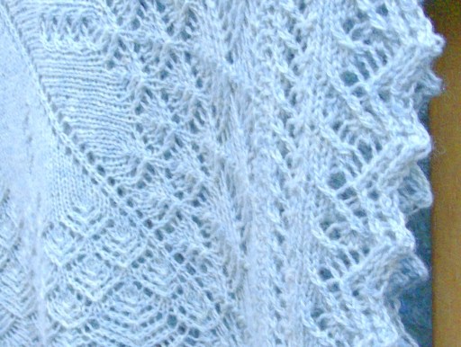 This shawl is not black.