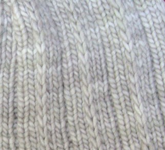 Stitch detail: Malabrigo Merino Worsted