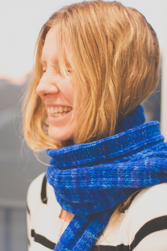 Backroad Scarf worsted