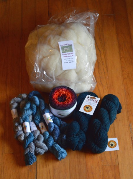 SAFF 2015 stash additions | thecusserknits.com