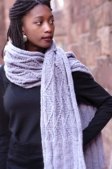 Meltwater Scarf 2 | thecusserknits.com