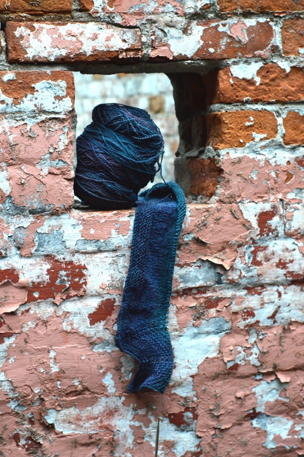 shawl progress-not-progress