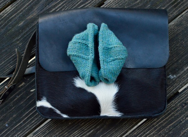 Last Minute Travel Slippers rolled for packing