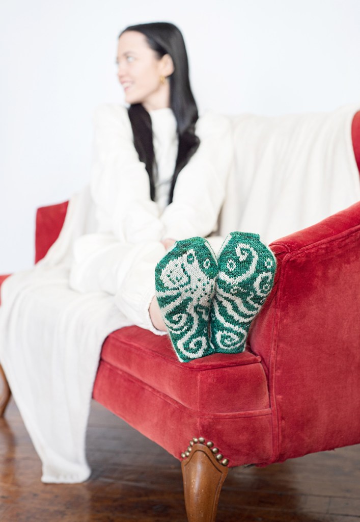 Octopus Slippers soles.